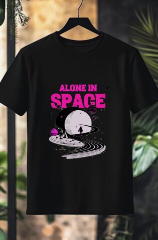 Alone in Space T shirt