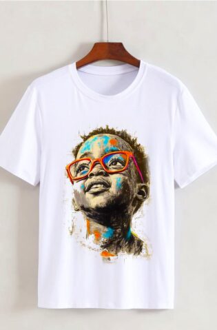 White Vision - Silhouette T Shirt