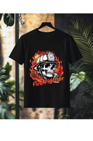 Fire Fighter Shirt - Silhouette