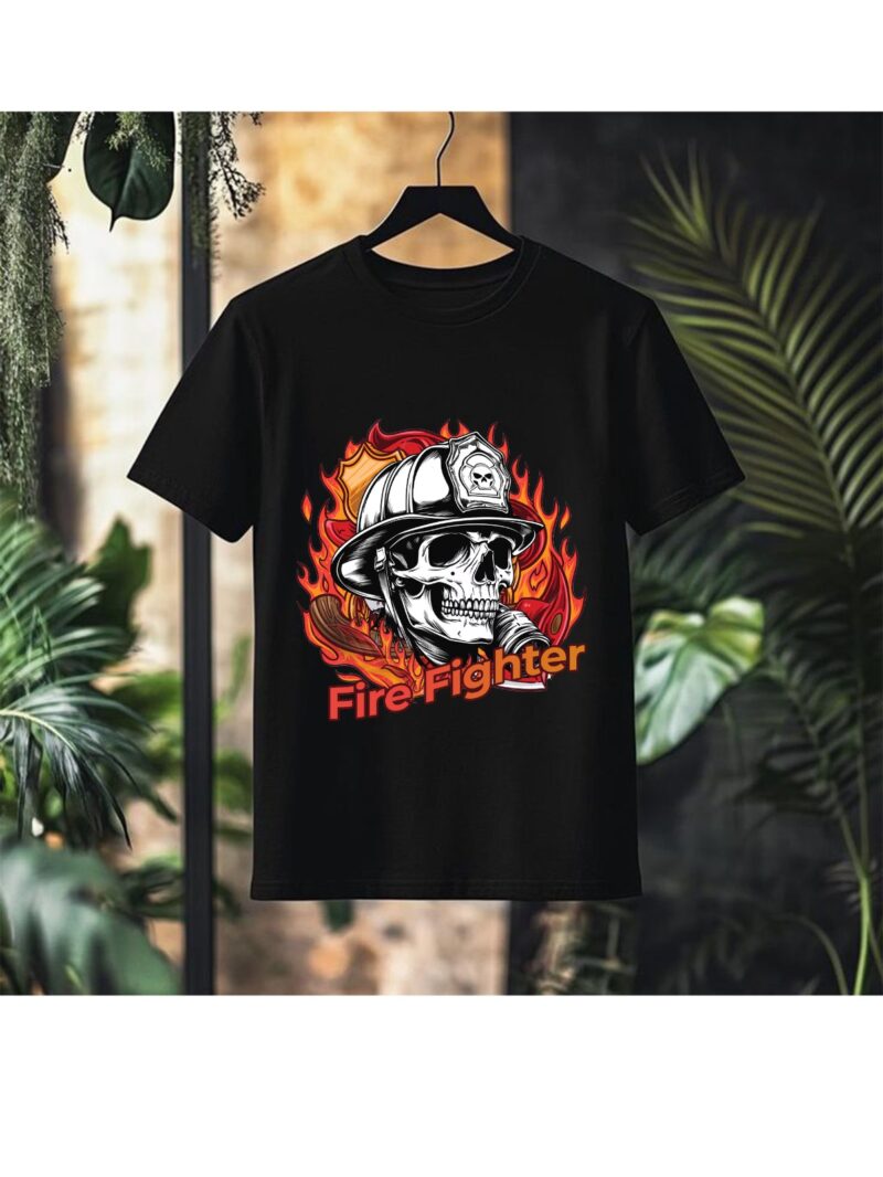 Fire Fighter Shirt - Silhouette