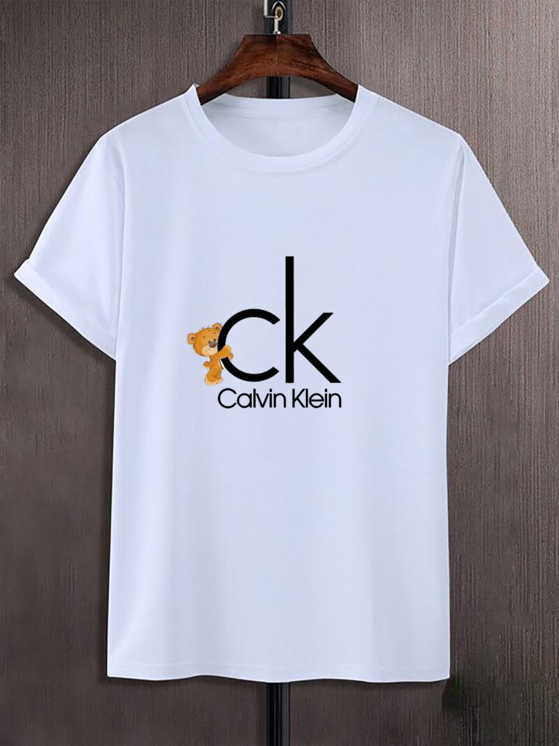 White CK Shirt - Silhouette