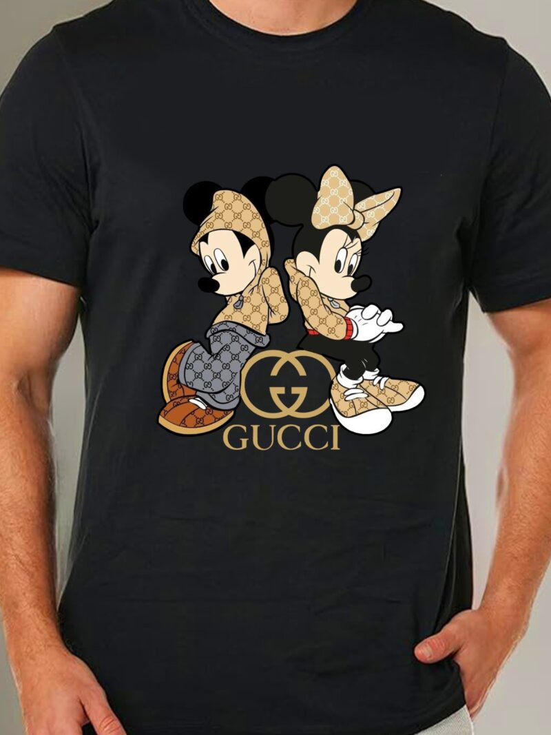 GUCCI  Round-Neck (100% Premium Cotton)